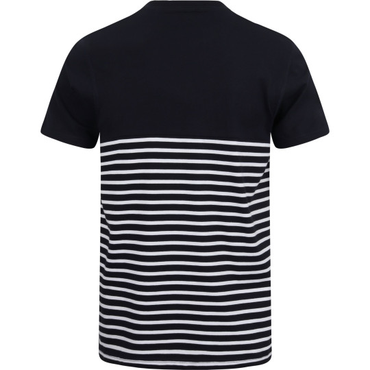 T-shirt breton à manches courtes personnalisable pour communication d’entreprise – BCM Goodies