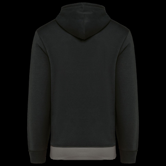 Sweat-shirt tricolore à capuche personnalisable unisexe – Vêtement d’entreprise pour communication et événements professionnels