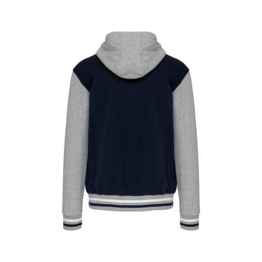 Blouson Teddy à Capuche Unisexe Personnalisable pour Entreprises - Communication Textile Professionnelle