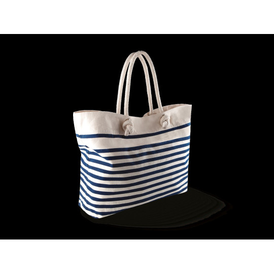 Sac de plage personnalisable en coton canvas avec anses cordelette – Objet publicitaire pour entreprises et événements professio