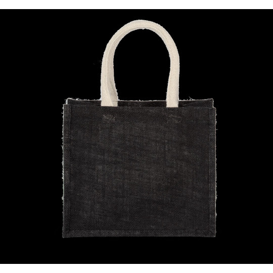 Sac style cabas en toile de jute modèle moyen personnalisable – Communication événementielle et objets publicitaires B2B