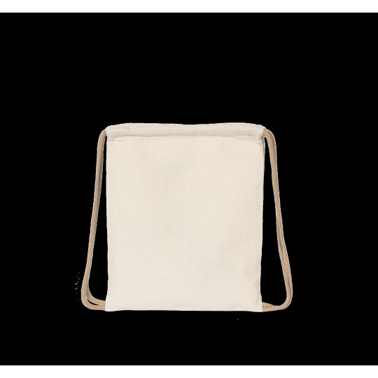 Petit sac à dos recyclé enfant à cordon coulissant – Accessoire personnalisable pour communication responsable