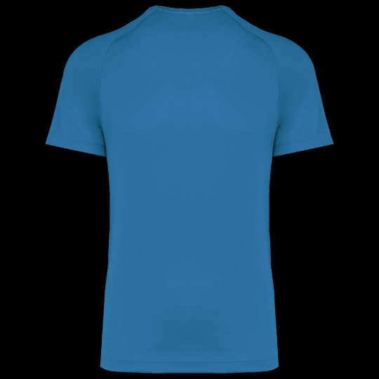 T-shirt de sport homme col rond recyclé personnalisable – Communication B2B et événementielle