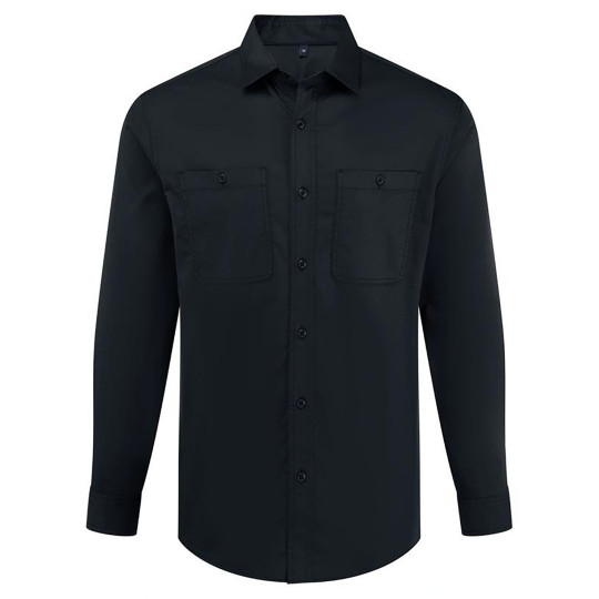 Chemise de service unisexe personnalisable pour entreprise – Tenue professionnelle B2B – BCM Goodies