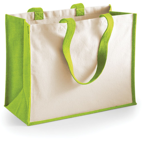 Sac cabas classique en jute personnalisable – Objet publicitaire pour communication d’entreprise – BCM Goodies