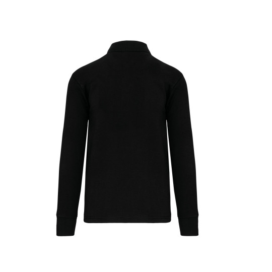 Sweat-shirt col polo homme personnalisable – vêtement professionnel pratique et durable