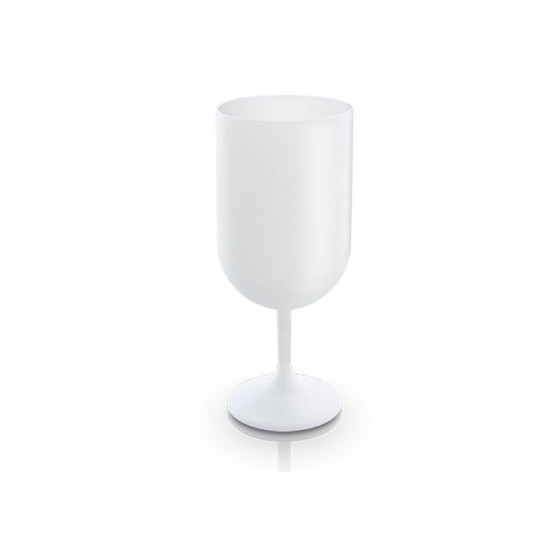 Verre à pied en plastique réutilisable personnalisé 18 cl – Communication événementielle et valorisation de marque
