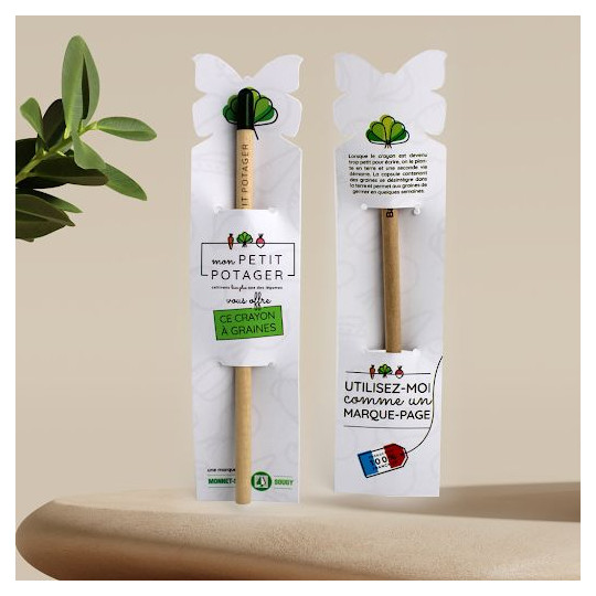 Crayon à graines étui perso