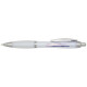 Stylo bille en plastique recyclé RCS avec corps et grip colorés (encre bleue) Nash