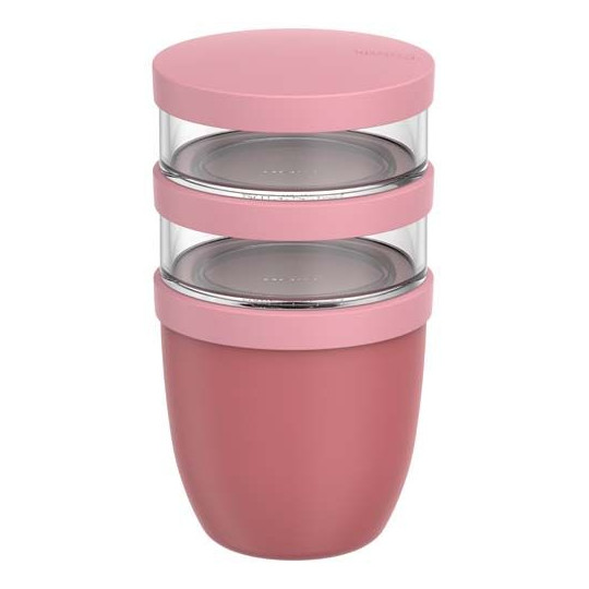 Pot repas Mepal Ellipse isotherme 3 pièces de 500 ml + 2 x 200 ml
