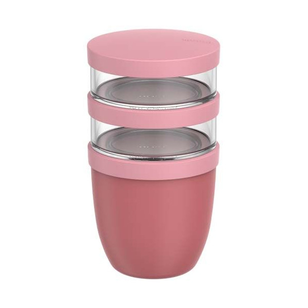 Pot repas Mepal Ellipse isotherme 3 pièces de 500 ml + 2 x 200 ml