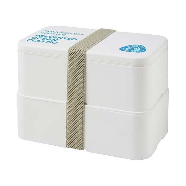 Boîte à lunch à double épaisseur de 700 + 700 ml MIYO POP