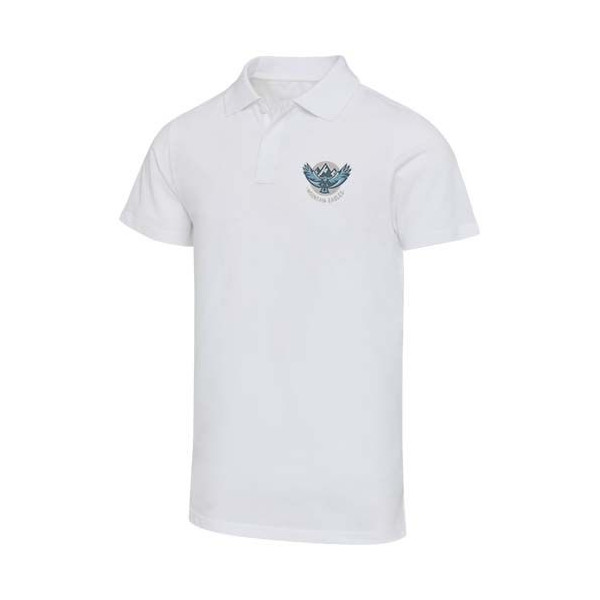 Polo bio recyclé certifié OCS de 180 g/m² Graphite à manches courtes unisexe