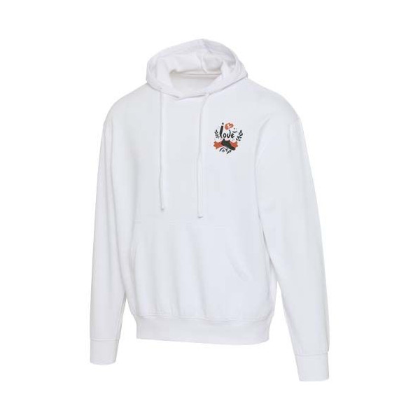 Sweat à capuche oversize unisexe en coton bio certifié OCS Boris de 280 g/m2