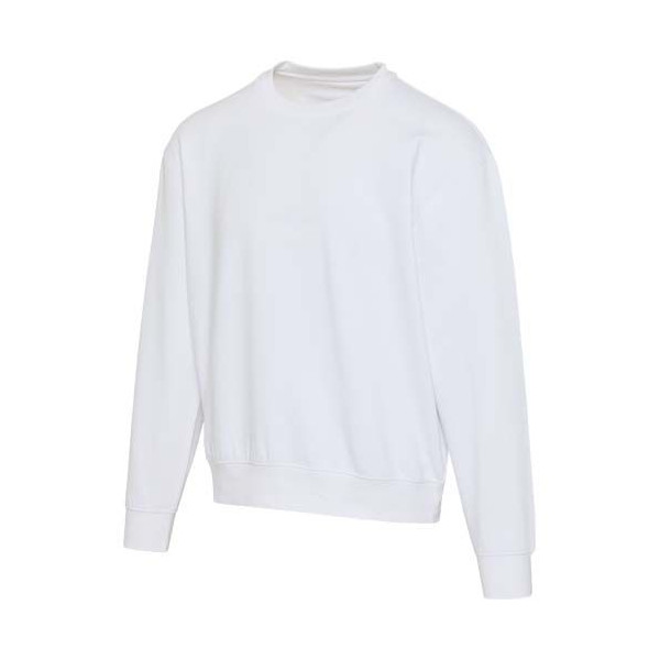 Pull unisexe OCS en coton bio oversize à col rond Boris de 280 g/m2