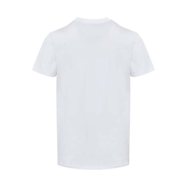 T-shirt unisexe en coton bio certifié OCS Balfour à manches courtes et col en V de 200 g/m²