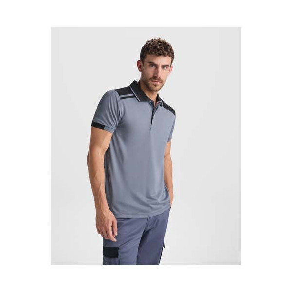 Polo unisexe antibactérien à manches courtes Samurai de 160 g/m2