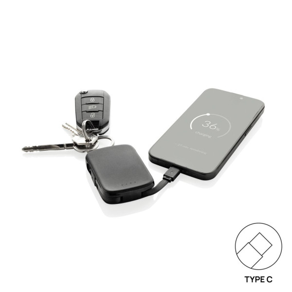 Porte-clés powerbank 2000mAh et câbles intégrés Nexo RCS