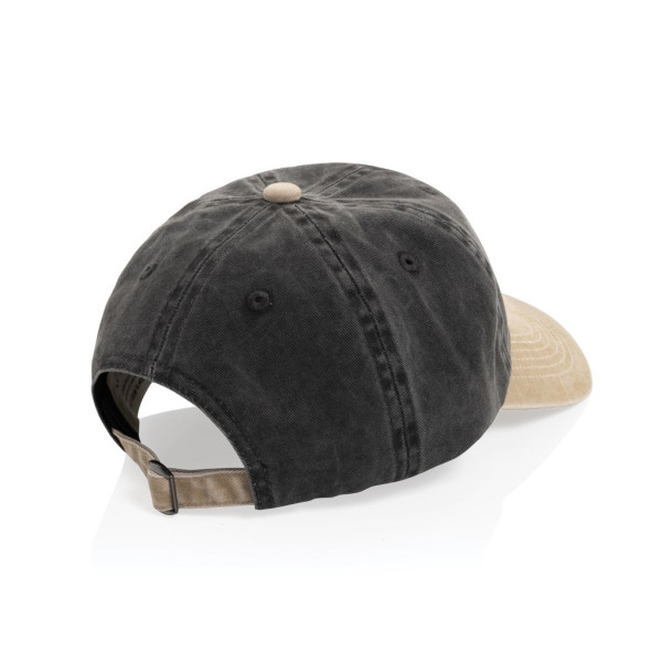 Casquette à 6 panneaux en coton sergé bicolore BEAU AWARE™