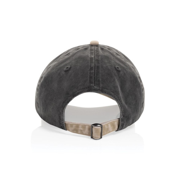 Casquette à 6 panneaux en coton sergé bicolore BEAU AWARE™