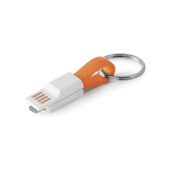 RIEMANN. Cable USB avec connecteur 2 en 1en ABS et PVC