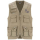 Gilet de travail multi-poches à col en V Venera de 200 g/m2