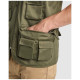 Gilet de travail multi-poches à col en V Venera de 200 g/m2