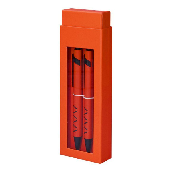 Coffret cadeau stylo et porte-mine personnalisable – Parure entreprise avec marquage logo