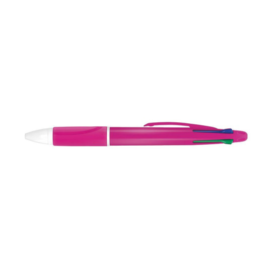 Stylo bille 4 couleurs personnalisable – Communication d’entreprise et objets publicitaires