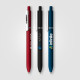 Stylo Lark en plastique recyclé avec clip anti-stress