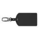 Étiquette de bagage Malmö en métal recyclé avec mousqueton – 6,5 × 17,5 cm