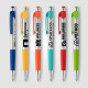 Stylo Smoothy Essentials en plastique recyclé avec grip coloré