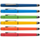 Stylo Tavi en plastique recyclé avec stylet et fidget spinner à encre gel