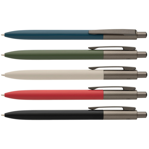 Stylo Koro en aluminium recyclé avec finition métal canon de fusil