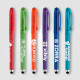 Stylo Prism en plastique recyclé avec stylet, boule anti-stress et encre gel
