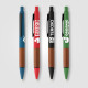 Stylo Tide en plastique recyclé avec grip en bois
