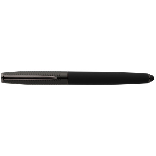 Stylo Metropolis™ en aluminium recyclé avec stylet et encre gel