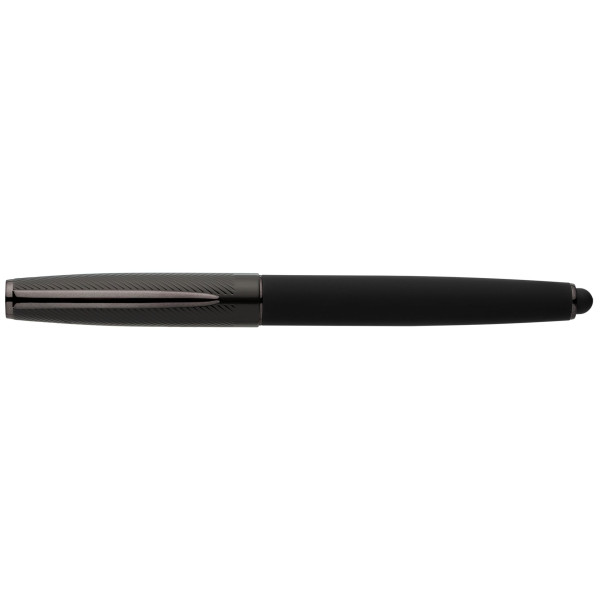 Stylo Metropolis™ en aluminium recyclé avec stylet et encre gel