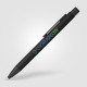Stylo texturé Majesty en aluminium recyclé
