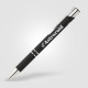 Stylo Crosby en aluminium recyclé avec finition soft-touch et détails chromés