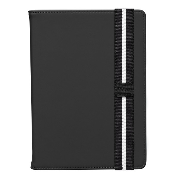 Journal rechargeable Newport en PU recyclé à motif chevron – A5