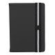 Journal rechargeable Newport en PU recyclé à motif chevron – A5