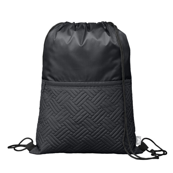 Sac à cordon Sora recyclé matelassé – 6 L
