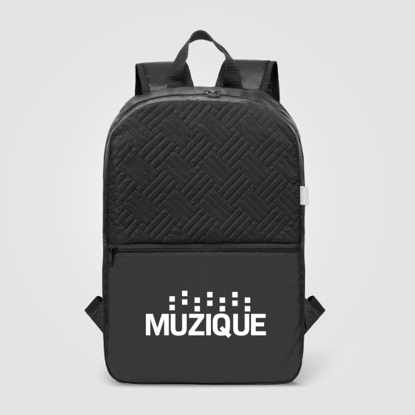 Sac à dos Sora 210D recyclé matelassé – 13 L