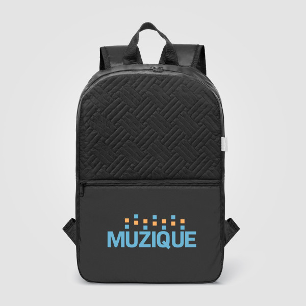 Sac à dos Sora 210D recyclé matelassé – 13 L
