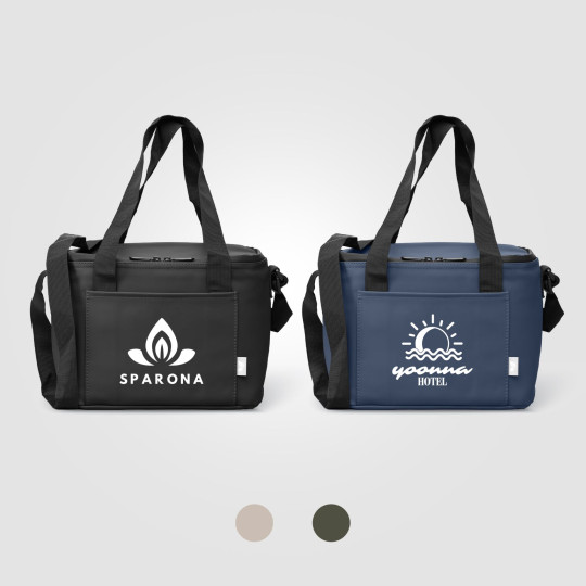 Sac isotherme Malmö en PU recyclé pour 12 canettes – 11 L
