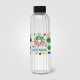 Gourde en verre rainurée Linea – 620 ml
