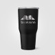 Gobelet Grosche Yukon, acier inoxydable, couvercle coulissant - 890 ml