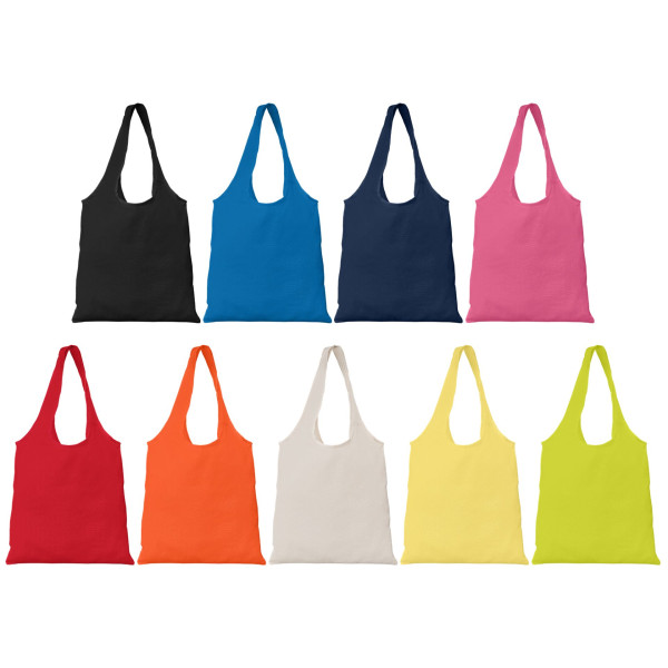 Sac shopping Santorini Essentials en coton recyclé de 142 g/m² – 8 L