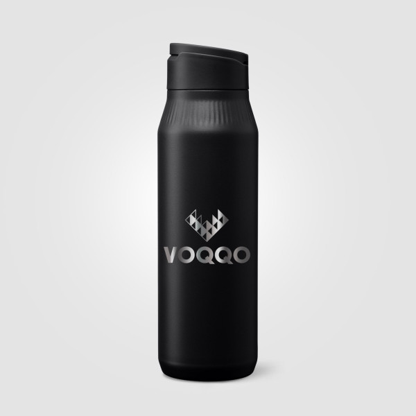 Gourde Majesty en acier inoxydable recyclé avec support selfie – 750 ml